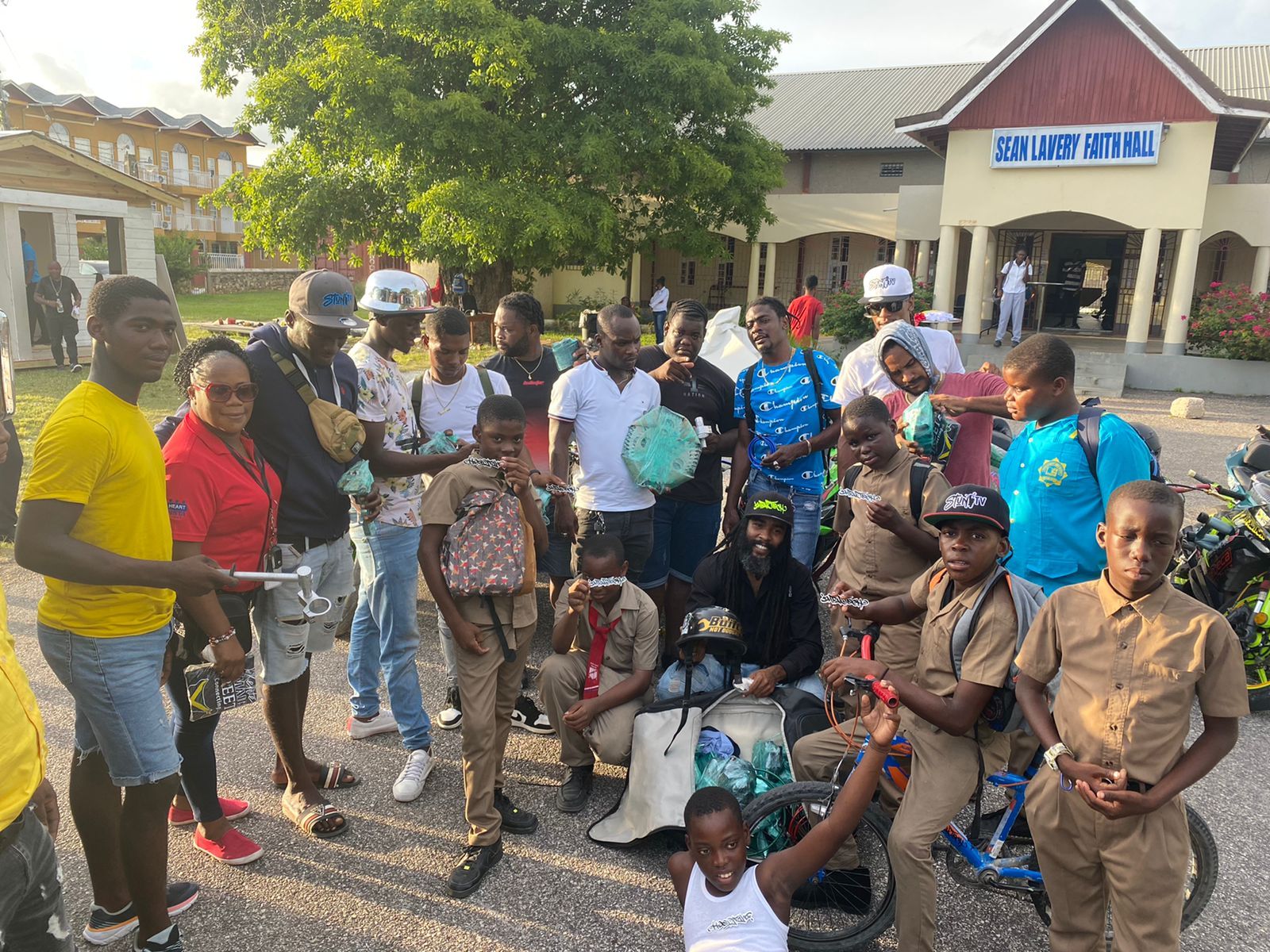 Jamaica Bikelife school visit