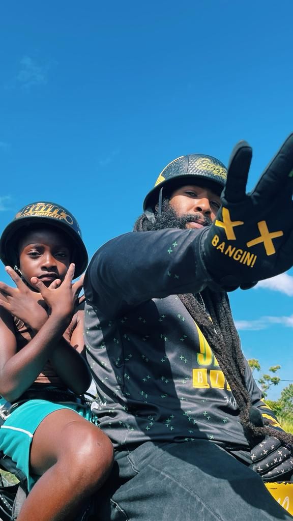 Biggz General with a young rider